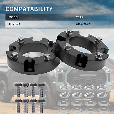 #ad 2quot; Front Leveling Lift Kit For 2007 2022 Toyota Tundra Sequoia 4WD 2WD US Stock $32.99