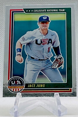 #ad 2022 Panini USA Stars amp; Stripes Jace Jung Silver Foil Parallel #16 Tigers $4.99