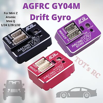 #ad AGFRC GY04M Version 3.5 Drift Racing Gyro for RC Cars $35.99
