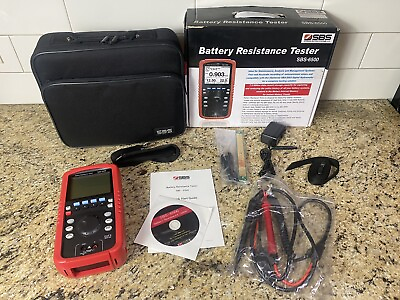 #ad New Open Box Storage Battery Systems Battery Resistance Tester SBS 6500 $5499.99