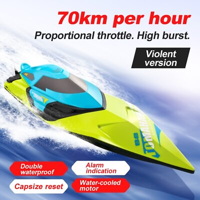 #ad S2 RC Racing Boat 25MPH High Speed Remote Control Racing Boat 2 Batter $76.70