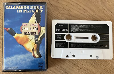 #ad GALAPAGOS DUCK In Flight Cassette Tape Philips 7127 057 AU $8.50