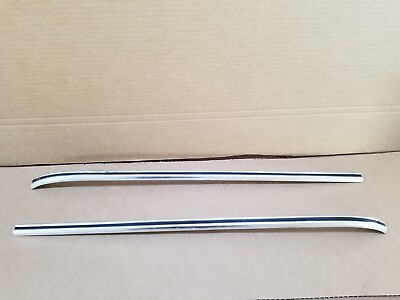 #ad 73 79 Ford Pickup Truck Extended Super Cab Body Lower Trim Molding Racetrack $375.00
