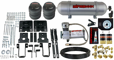 #ad Air Over Load Tow Helper Spring Kit w White Gauge amp; Tank For 2005 10 F250 4x4 $647.50