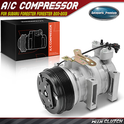 #ad A C Compressor w Clutch for Subaru Forester Forester 11 13 Naturally Aspirated $122.99