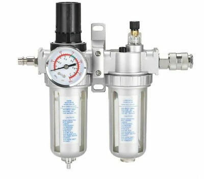 Air Compressor Filter Regulator Oil Separator Trap For Air Pneumatic Valve Part $72.24