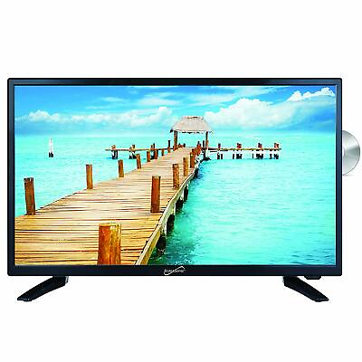#ad 24quot; Supersonic 12 Volt AC DC LED HDTV with DVD Player USB SD Card Reader HDMI $171.49