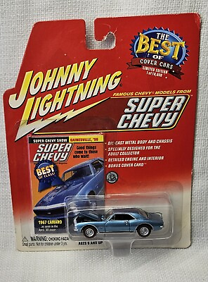 #ad Johnny Lightning 1967 CAMARO SUPER CHEVY SERIES 1:64 Diecast 2002 $12.45