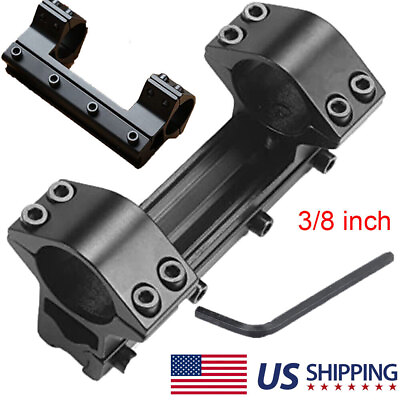 #ad Rifle Scope Mount 3 8 inch 11mm Dovetail Rail 1 inch 25.4mm ring Medium Profile $8.55