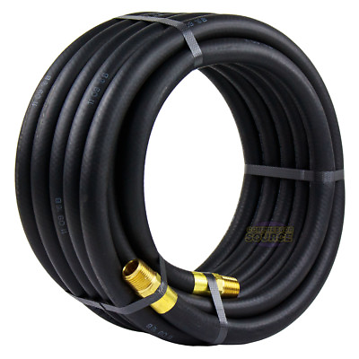 Goodyear 25#x27; ft. x 1 2quot; in. Rubber Air Hose 250 PSI Air Compressor Hose 12191 $44.95