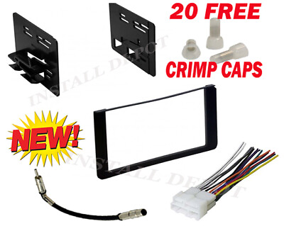 #ad 95 2002 GM FULL SIZE TRUCK amp; SUV DOUBLE DIN COMPLETE CAR STEREO INSTALL DASH KIT $18.45