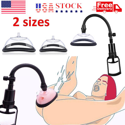 #ad Vacuum Suction Clitoral Vaginal Pussy Pump Kit for Women Couple Sex Toys USA $11.99