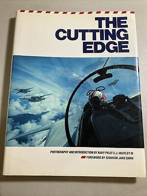 #ad The Cutting Edge 1986 By Navy Pilot Heatley III Senator Jake Garn $350.00