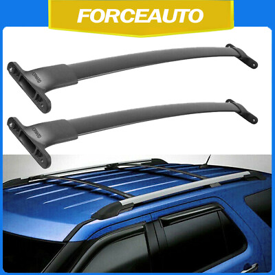 #ad Aluminum Roof Rack Cross Bar Rail For 2016 19 Ford Explorer Luggage Cargo 100LBS $49.90