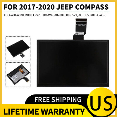 #ad 7quot; Replacement for 17 20 JEEP Uconnect LCD Display Touch Screen Radio Navigation $82.99