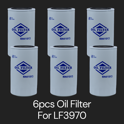#ad 6 PIECES For LF3970 Oil Filter Fits : Cummins Ford Freightliner Kenworth $74.99
