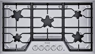 #ad Thermador Masterpiece Series 36quot; Stainless 5 Sealed Burner Cooktop SGSX365TS $2099.00