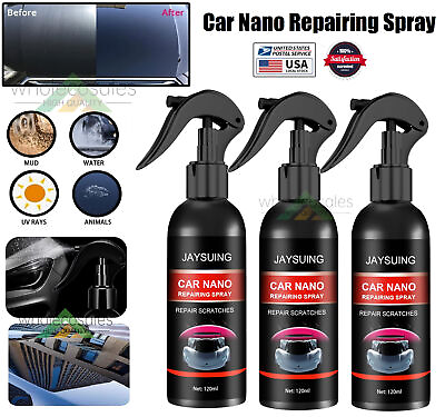 #ad 3× Car Scratch Repair Nano Spray Scratch Remove Ceramic Coating Paint Sealant US $14.99