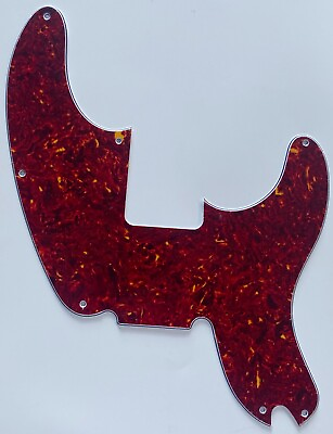 #ad For Fit Fender Telecaster Precision Bass Style Guitar Pickguard Red Tortoise $22.99