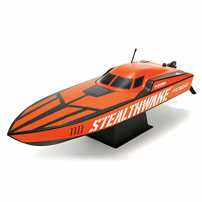 #ad 23quot; Stealthwake Brushed Deep V Ready to Run Remote Control Boat ProBoat 08015 $199.99