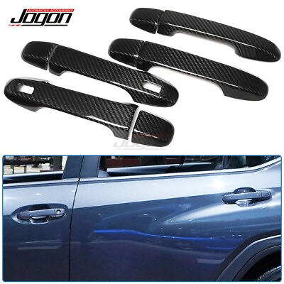 #ad Carbon Outer Front Rear Door Handle Cover Trims For Subaru WRX STI VB 2022 2024 $111.90