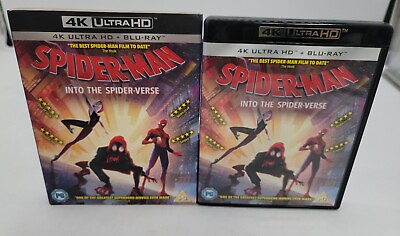 #ad Spider Man Into The Spider Verse 4K Ultra HD Blu ray Region Free Import $14.99