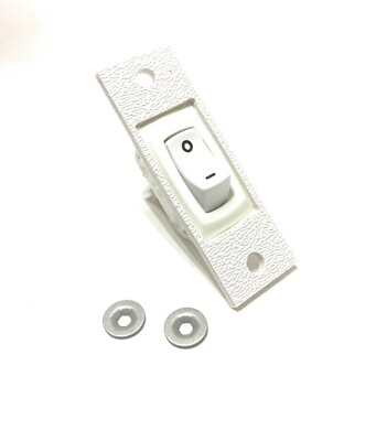 Jenn Air Replacement 2 Wire Fan Switch With 2 Push Nuts 12001130 White Color $25.00