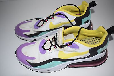 #ad Nike Air Max 270 React Geometric Abstract 2019 A04971 101 Men#x27;s Size 13 BXK33 $125.00