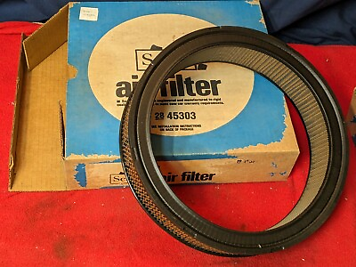 #ad Sears 28 45303 Air Filter Original Box NOS New Old Stock $24.99
