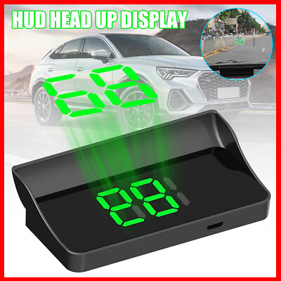 #ad Latest Big Font MPH Car Digital GPS HUD Speedometer Head Up Display Speedometer# $12.99