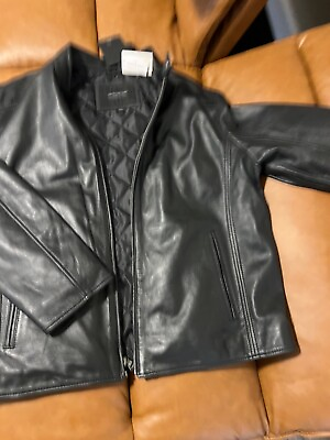 #ad marc new york leather jacket men xxl $250.00