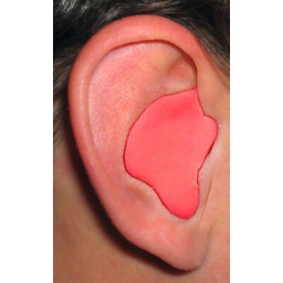 #ad RED Custom MOLDED Reusable Ear Plugs Molds 10 Minutes HEARING PROTECTION NRR 26 $11.99