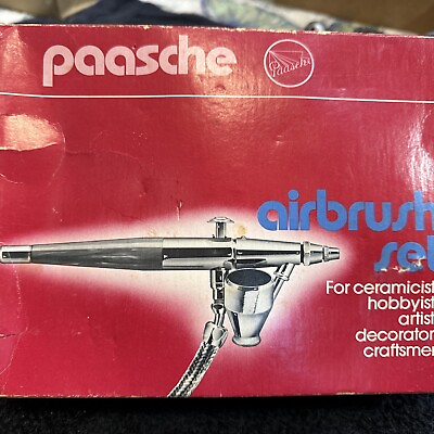 #ad Paasche Airbrush V Set $45.00