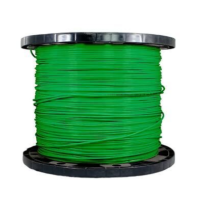 #ad Cerrowire Wire 2500 Ft 12 Gauge Heat Resistant Jacketed Dry Indoor Copper Green $621.95