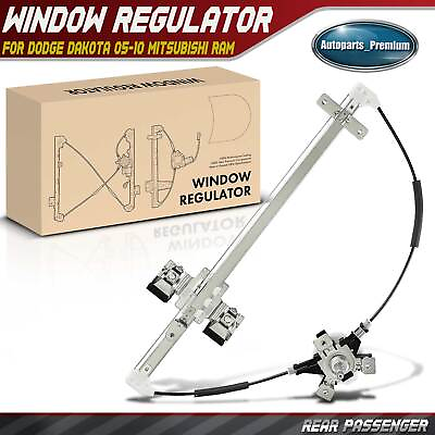 #ad Rear Right Manual Window Regulator for Dodge Dakota 05 10 Mitsubishi Raider Ram $35.99
