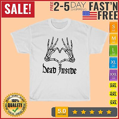 #ad Dead Inside Vintage T Shirt Men Fashion Women Kid T Shirt Short Sleeve Cotton $11.99