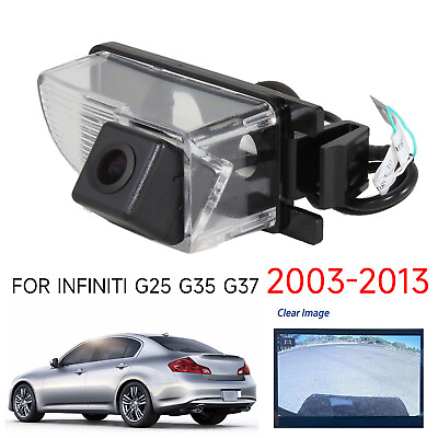#ad For 2003 2013 Infiniti G25 G35 G37 Waterproof Car Reverse Rear Backup Camera Xx $18.99