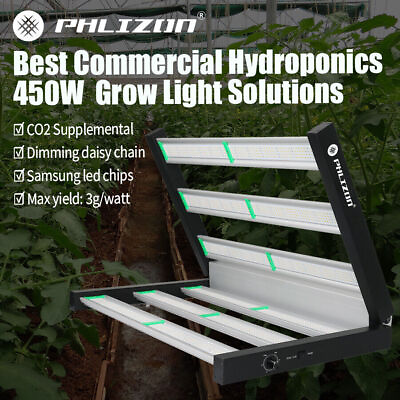#ad Phlizon Grow Light Full Spectrum 4500W LED Light Commercial Veg Flower All Stage $279.45