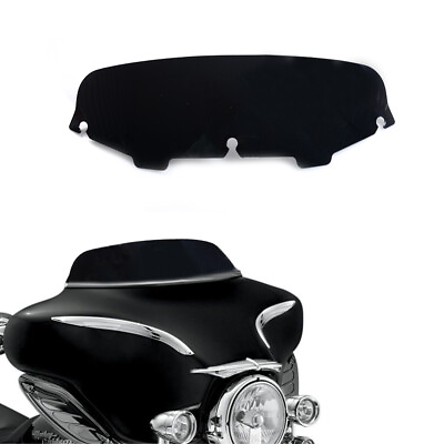 #ad 4.5quot; Windshield Windscreen For Harley Electra Street Glide 1996 2013 Black $23.99