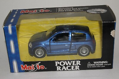 #ad Maisto Power Racer Diecast Metal Vehicle 1 33 Scale Boxed $7.95