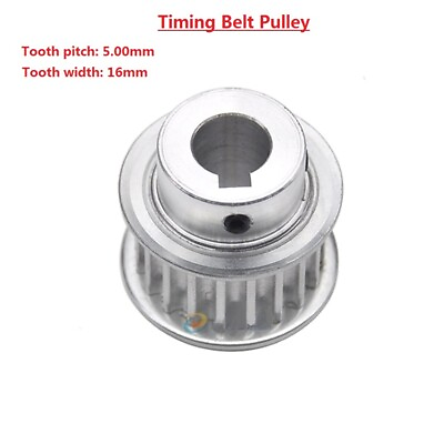 #ad HTD 5M 15T 80T Timing Belt Pulley With Step Keyway Bore 8 25mm Teeth Width 16mm $4.69
