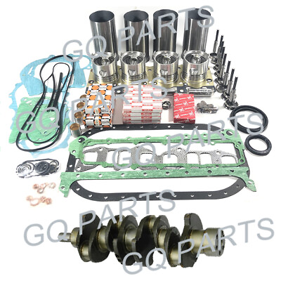 #ad Nissan K25 Engine Rebuild Kit amp;Crankshaft for TCM HANGCHA HELI PLG Forklift etc $800.00
