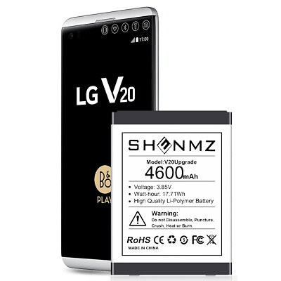 #ad for LG V20 Smartphone Cell Phone Battery Stylo 3 Plus 3.85V 4600mAh BL 44E1F $18.04