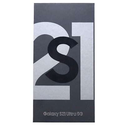 #ad NEW Samsung Galaxy S21 Ultra 5G SM G998U 128GB 256GB Factory Unlocked US STOCK $442.88