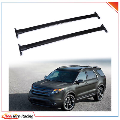 #ad Alloy For 2011 2015 Ford Explorer Luggage Carrier Bar LUGGAE Aluminum US Stock $56.27