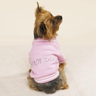 #ad East Side Collection Diva Dog Pink Dog Shirt SMALL Shirt for Dogs $7.99