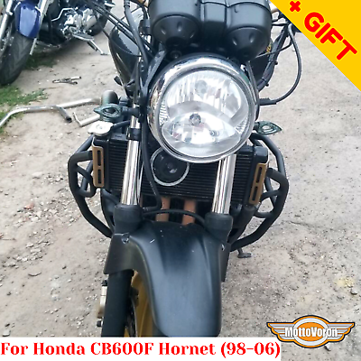 #ad For Honda 599 Hornet crash bars CB 600 F Hornet engine guard CB600F 98 06 Gift $171.99