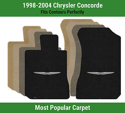 #ad Lloyd Ultimat Front Carpet Mats for #x27;98 04 Chrysler Concorde w Chrysler Wings $160.99