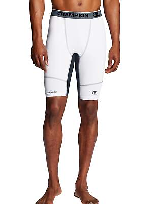 #ad Champion Men#x27;s Compression Shorts 9quot; $14.99