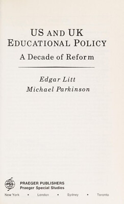 #ad U. S. and U. K. Education Policy : A Decade of Reform Hardcover $10.07